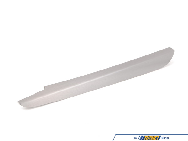 Genuine BMW Genuine BMW Satin Polished Aluminum Center Console Trim - Right - F15 51169270598