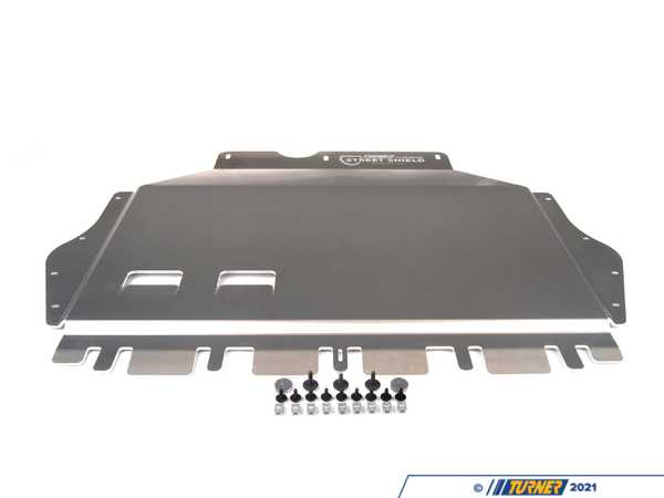 ECS  ECS Tuning Aluminum Street Shield Skid Plate Kit - VW/Audi select fitment  003425ECS01AKT