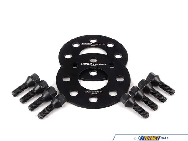 ECS ECS 5mm Wheel Spacers & ECS Conical Seat Bolt Kit 01924ECS01B05KT1
