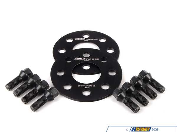 ECS ECS 5mm Wheel Spacers & ECS Conical Seat Bolt Kit 01924ECS01B05KT2