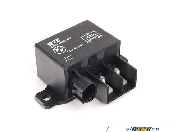 Genuine BMW Genuine BMW Multi Purpose Relay (150 Amp) (Black) 61367661503