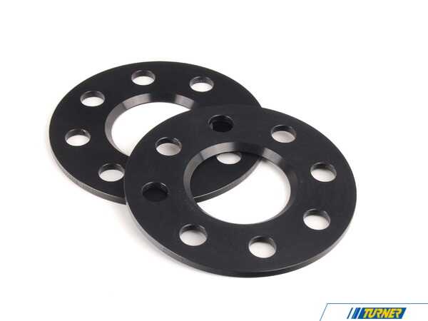 H&R H&R DR Series Wheel Spacers Black - 5mm (1 Pair) 1024562SW