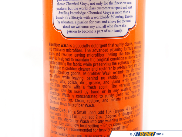Chemical Guys MicroFiber Wash Concentrate - 16 oz  CWS20116