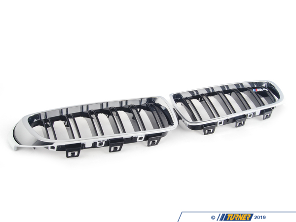 Genuine BMW M Performance ///M Performance Kidney Grilles - Set 51138054331KT