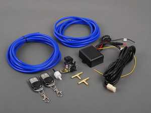 Remote Key Fob Switch Set & Exhaust Valve Installation Kit (Dual Valve)
