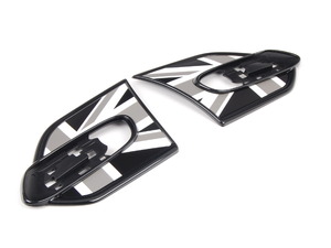 Genuine MINI Trim Cover Set With Pad Black Jack - 51142347947