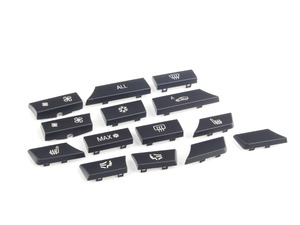 Genuine BMW Button Cap Repair Kit - F10/07 F06/12/13 F01/02 (up to 07/2012)