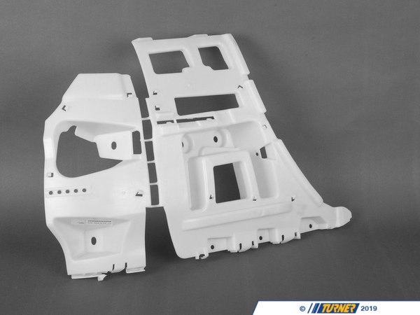 Genuine BMW Genuine BMW Rear Bumper Guide - left - E82 E88 128i 135i 51128045507