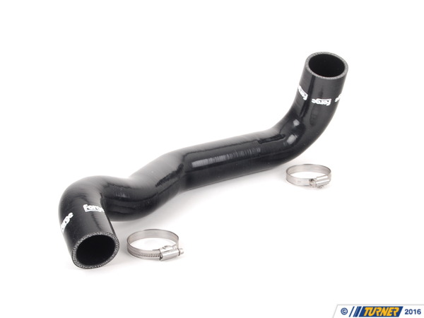 Forge MINI Cooper S Intercooler Resonator Delete Hose - Black FMR56RDH