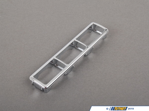 Genuine BMW Genuine BMW Triple Curved Frame Chrom - 61312268903 - E36,E36 M3 61312268903