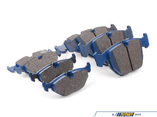 Cool Carbon Performance Front And Rear Cool Carbon Street Sport Pad Set 7560-D681KT1
