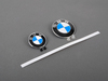 Genuine BMW Genuine BMW Emblem/Roundel  With Grommets - Front And Rear - E46 323Ci 325Ci 328Ci 330Ci M3 51148132375KT3 View 1