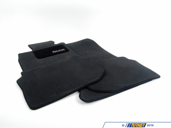 Genuine BMW Genuine BMW Carpeted Floor Mat Set - Anthracite 82110440464