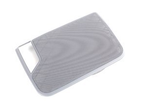 Genuine BMW Grey Rear Speaker Cover - Left - E46 323Ci 325Ci 328Ci 330Ci M3