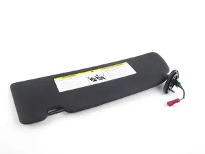 Genuine BMW Sun Visor - Right - E82