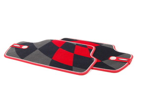Genuine MINI Rear Carpet Factory Floor Mats Set JCW Pro