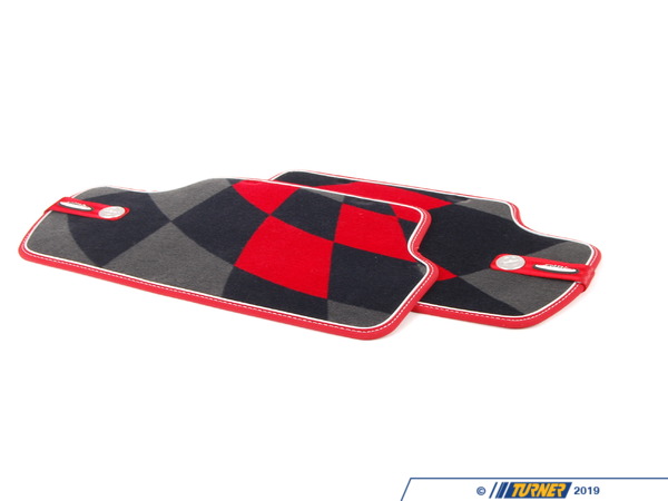 Genuine MINI Genuine MINI Rear Carpet Factory Floor Mats Set JCW Pro 51472354179