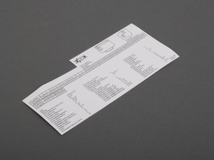 Genuine BMW Stick-On Label In Fuse Box English - 61138354064