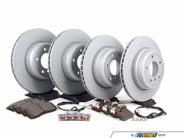 Packaged by Turner Complete Front & Rear Brake Package - E82 135i TMS14344