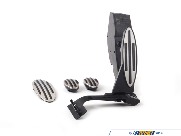 Genuine MINI MINI R50 R52 R53 Stainless Steel Inlay Pedal Set Kit - Priced As Set 35410153602KT