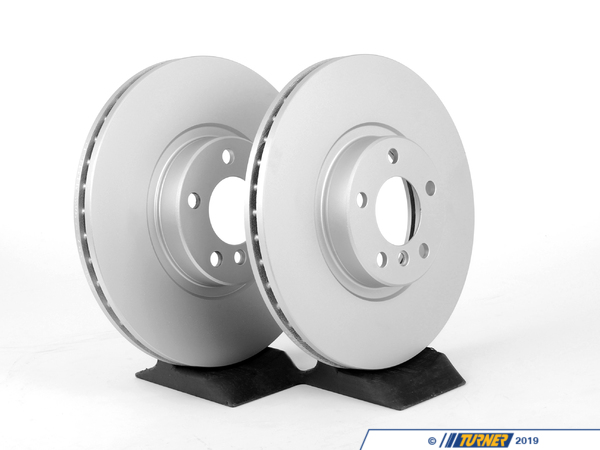 Meyle Front Brake Rotors - Pair (348x30) 34116793244KT3