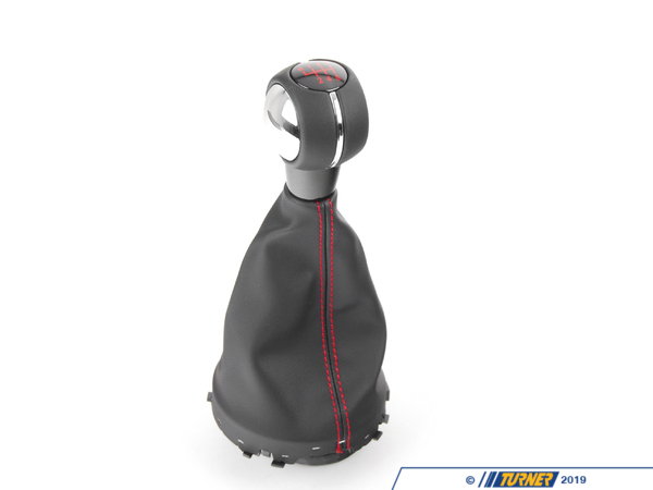 25117642001 - Genuine MINI JCW Gear Shift Knob 6 Speed - Leather