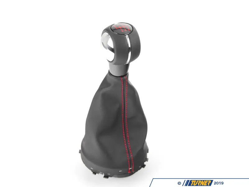 25117642001 - Genuine MINI JCW Gear Shift Knob 6 Speed - Leather