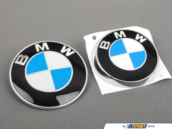 Genuine BMW Genuine BMW Emblem/Roundel With Grommets - Front And Rear - E46 325xi 323i 325i Touring 51148132375KT4