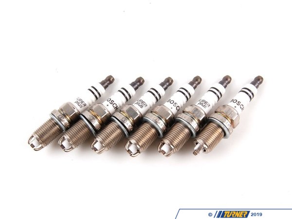 Bosch OEM Bosch Spark Plugs - Set Of Six (#FLR8LDCU+) FLR8LDCU+-6