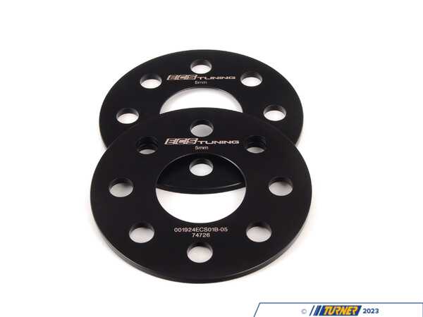 ECS MINI R5X ECS Wheel Spacers - 5mm (Pair) 001924ECS01B05KT