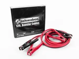 Schwaben 12 Ft 6 Gauge Booster Cables