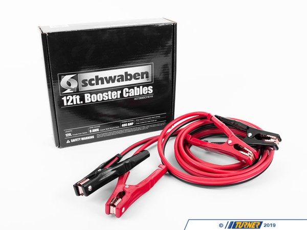 Schwaben Schwaben 12 Ft 6 Gauge Booster Cables 007269SCH01