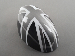 Genuine MINI Mirror Cap Black Jack - Left