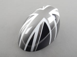 Genuine MINI Mirror Cap Black Jack - Right