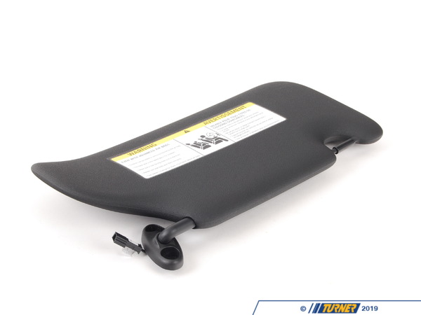 Genuine MINI Genuine MINI Sun Visor With Label, Left Carbon Black - 51169812697 51169812697