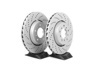 BMW E46 M3 Semi-Floating Front Brake Rotors - Pair (325x28)