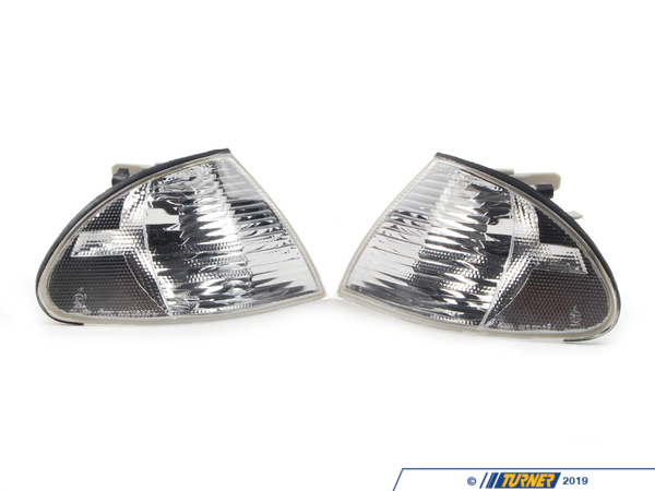 Packaged by Turner Clear Turn Signal Assembly - Pair 6313690277069KT2