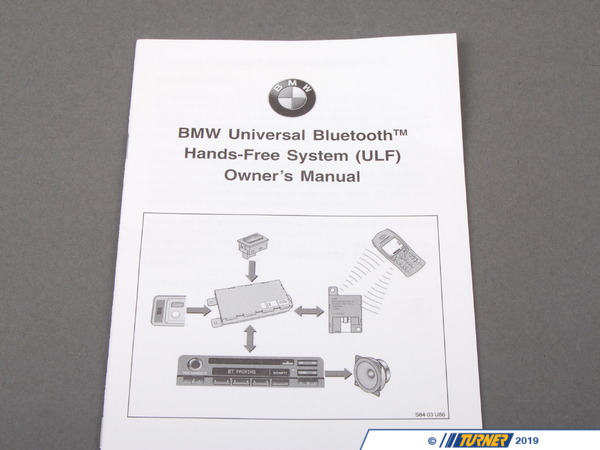 Genuine BMW Genuine BMW Manual - 84110302638 84110302638