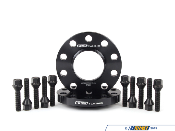 ECS ECS Tuning Wheel Spacer/Hub Adapter & Bolt Kit - 17.5mm - 74.1mm to 72.6mm CB 3990ecs01-18KT