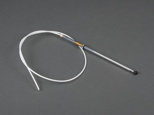 Antenna Mast - Black Tip