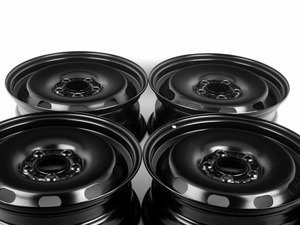 Steel Wheel Black - Set Of Four