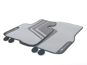 Genuine BMW M Performance Floor Mats - Front - F32 F82