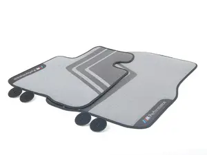 Genuine BMW M Performance Floor Mats - Front - F32 F82