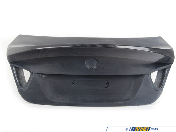 ECS ECS CSL Style Fiberglass Trunk Lid w/ Carbon Fiber Spoiler - E90 Pre-LCI (up to 09/2008) 008007ECS04A