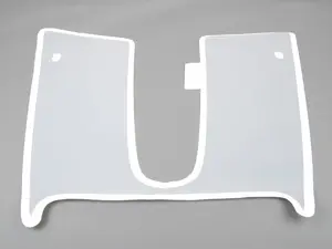 Genuine MINI Checkmate Hood Decal - Silver