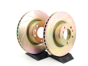 BMW E31 Front Sport Brake Rotors - Pair (324x30)