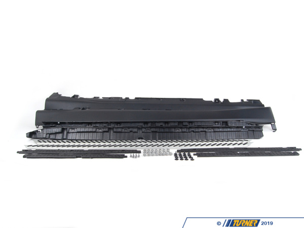 Genuine BMW Genuine BMW Aluminum Running Board Set - F15 51952357132