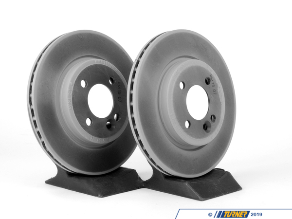 Genuine MINI Front Brake Rotors - Pair 10.86" (276x22) 34111502891KT