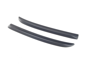 Genuine MINI JCW Pro Rear Spoiler Extentions Matt Black - Pair