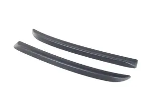 Genuine MINI JCW Pro Rear Spoiler Extentions Matt Black - Pair